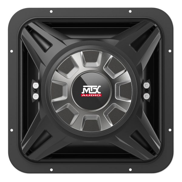 MTX S6512-44 12  1000 Watt Square Subwoofer Car Audio Sub+Memphis Crossover For Sale