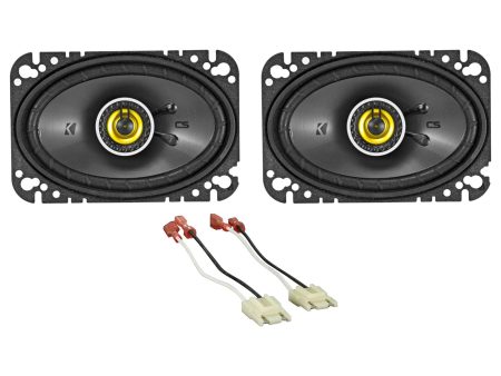 4x6  Kicker Front CSC Speaker Replacement Kit for 1987-1995 Jeep Wrangler YJ Online