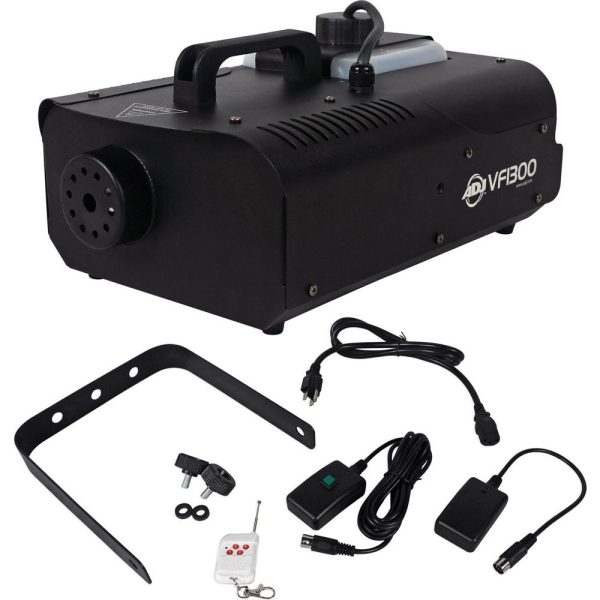 American DJ VF1300 Watt Fog Machine+ADJ VFTR Wired Timer Remote+1 Gal. Fog fluid Discount