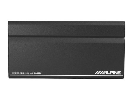 Alpine KTA-200M Mono 400w Power Pack Amplifier Behind Radio GloveBox Amp Class D For Cheap