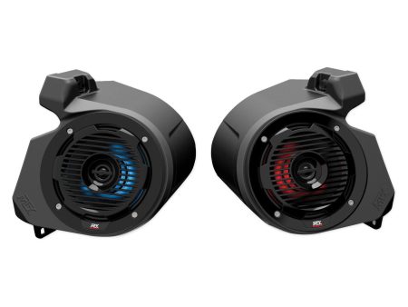 MTX RZR-14-FS Kick Panel Speakers in Pods For Polaris RZR 1000 900S 900 Turbo S For Sale