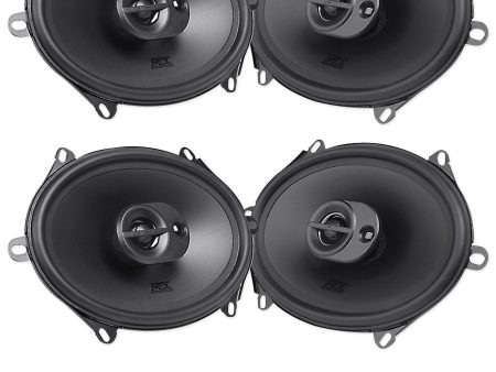 MTX Front+Rear Factory Speaker Replacement Kit For 1995-1997 Ford Explorer Online Sale