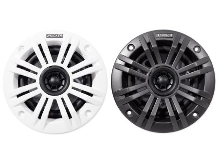 Pair KICKER 45KM42 4  Marine Speakers KM4 on Sale