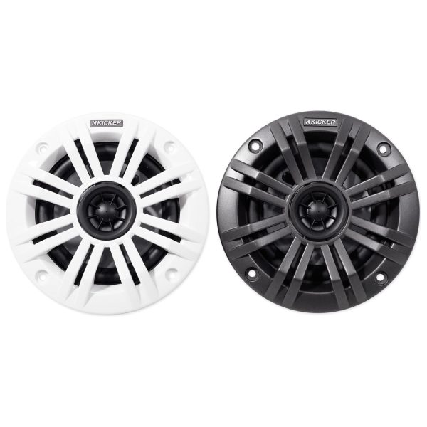 Pair KICKER 45KM42 4  Marine Speakers KM4 on Sale