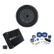 Kicker 48CWRT102 COMPRT10 800w 10  Shallow Car Subwoofer+Mono Amplifier+Amp Kit Discount