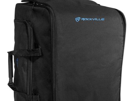 Rockville SB15 Rolling Travel Bag For Most 15  DJ PA Speakers w Handle+Wheels For Discount