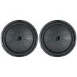 (2) Kicker 48CWR154 COMPR15 3200 Watt 15  Car Stereo Subwoofers Subs CWR15-4 Sale