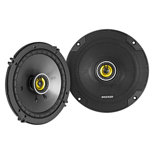 (4) KICKER 46CSC654 CSC65 6.5  6-1 2  300w 4-Ohm Car Audio Coaxial Speakers For Sale