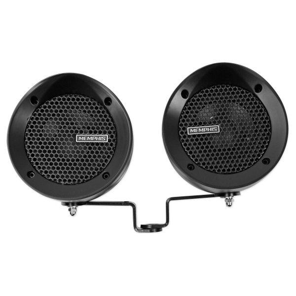 Memphis Audio Motorcycle Audio System Handlebar Speakers For Honda AC15 Sale