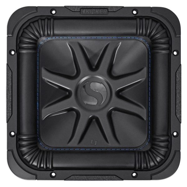 Kicker L7S102 10  1200 Watt Solobaric L7S Car Subwoofer Solo-Baric+LED Grille For Sale