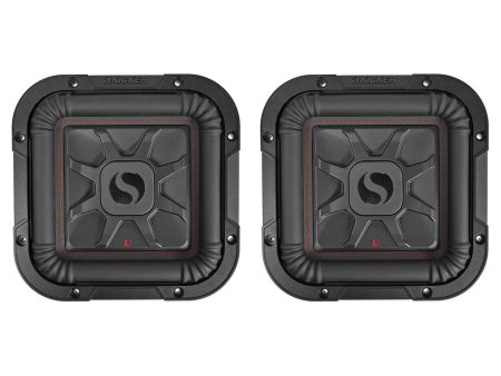 2) KICKER 46L7T82 8  700 Watt L7T Car Subwoofers Solo-Baric Subs L7T84 DVC 2-Ohm Online Hot Sale