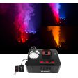 Chauvet DJ GEYSER P7 DMX Fog Machine Fogger, RGBA+UV LED Effects+Wireless Remote Supply