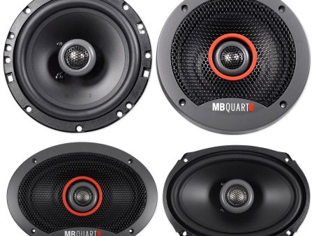 MB Quart Front+Rear Speaker Replacement For 2004-2005 INFINITI QX56 Fashion