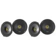 (4) KICKER 46CSC654 CSC65 6.5  6-1 2  300w 4-Ohm Car Audio Coaxial Speakers For Sale