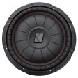 Kicker 43CVT124 COMPVT 800w 12  4-Ohm SVC Shallow Slim Car Subwoofer Sub CVT12-4 Hot on Sale