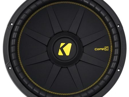 KICKER 44CWCS154 CompC 15  1200w Single 4-Ohm Car Audio Subwoofer Sub CWCS154 Hot on Sale