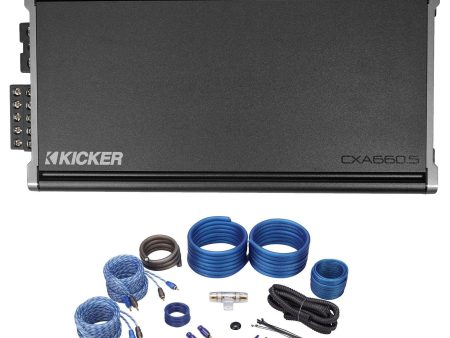 KICKER 46CXA6605 CXA660.5 660w 5-Channel Car Amplifier Class A B+Class D+Amp Kit Sale