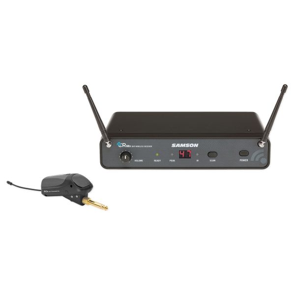 SAMSON AirLine 88 AG8X 100-Ch. Wireless Guitar System+Plug in Transmitter D-Band Sale