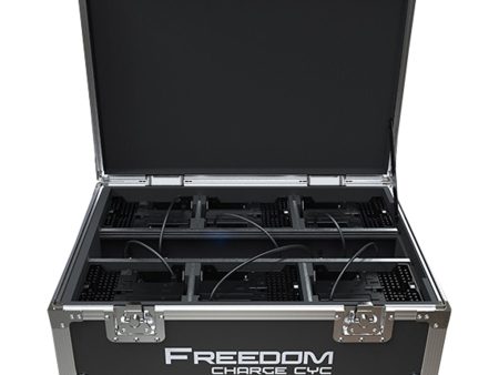 Chauvet Freedom Charge Cyc Road Case to Transport+Charge (6) Freedom Cyc Lights For Cheap