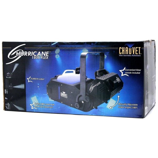 Chauvet HURRICANE H-1800 FLEX Fog   Smoke Machine H1800 For Cheap