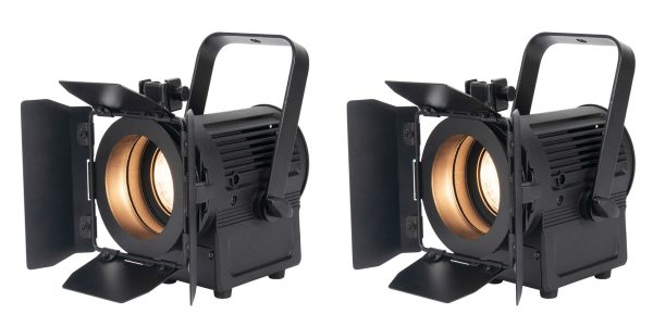 2) American DJ ENCORE FR20 DTW 17 Watt Dim to Warm White LED Fresnel Beam Lights Online Hot Sale