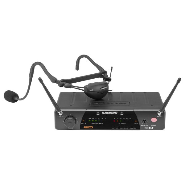 Samson AirLine 77 Wireless AH7-Qe Fitness Spin Headset Microphone Mic System-K6 Hot on Sale