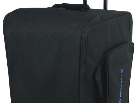 Rockville SB12 v2 Rolling Travel Bag w Wheels For Most 12  DJ PA Speakers+Stands Sale