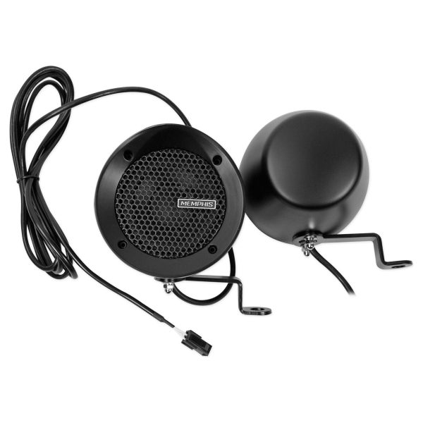 Memphis Audio Motorcycle Audio System Handlebar Speakers For Honda AC15 Sale