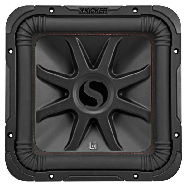 2) KICKER 45L7R124 12  2400w L7R Car Subwoofers Solo-Baric Subs L7R124 DVC 4-ohm For Discount