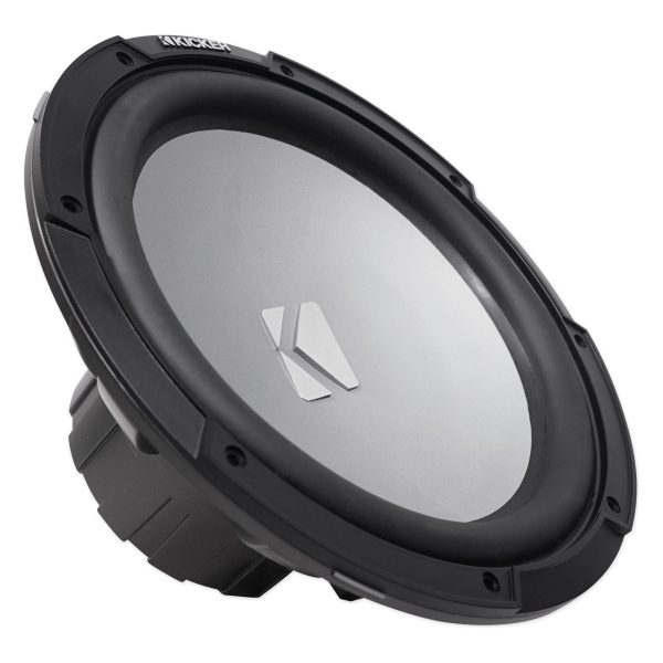 KICKER 45KM124 12  350w Peak 175w RMS Marine Boat Subwoofer SVC 4-ohm Sub KM12 For Sale