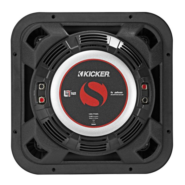 2) KICKER 46L7T124 12  1200w L7T Car Subwoofers Solo-Baric Subs L7T124 DVC 4-ohm For Sale