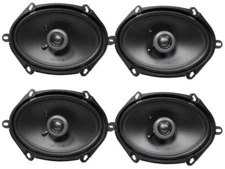 (4) MB QUART FKB168 6x8  200 Watt Car Stereo Coaxial Speakers Hot on Sale