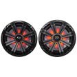 Pair KICKER 45KM84L 8  600 Watt Marine Boat Wakeboard Tower Speakers w LED s KM8 For Cheap