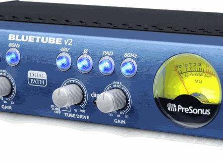 New Presonus Bluetube DP V2 2 Channel Tube Mic Pre-Amp DP2 Fashion