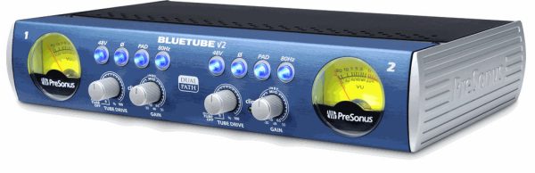 New Presonus Bluetube DP V2 2 Channel Tube Mic Pre-Amp DP2 Fashion