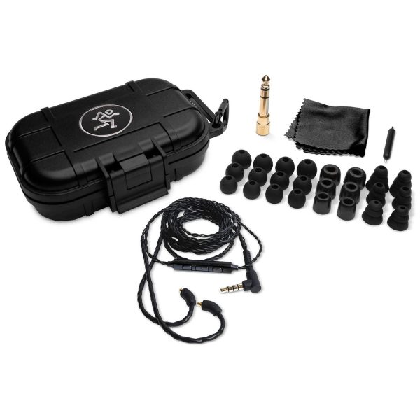 Mackie MP-360 Triple Balanced Armature Professional In-Ear Monitors+Hard Case Fashion