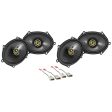 Kicker 6x8  Front+Rear Factory Speaker Replacement Kit For 1997-2003 Ford F-150 Online