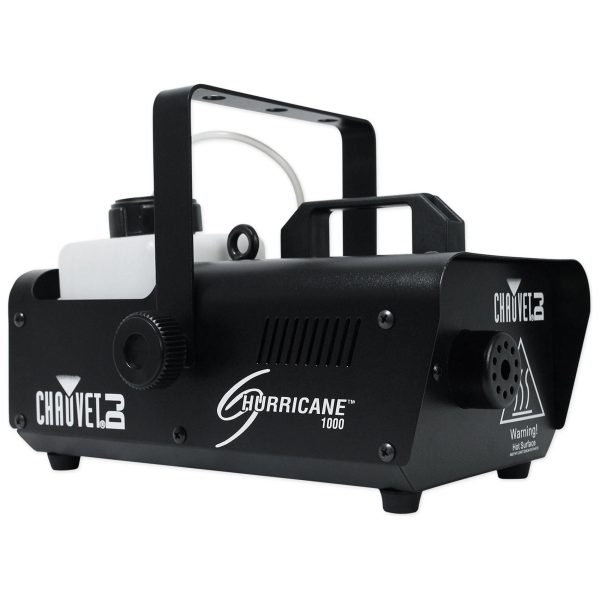 Chauvet DJ H1000 Hurricane 1000 Fog Machine+Remote+Waterproof Carry Bag Case on Sale