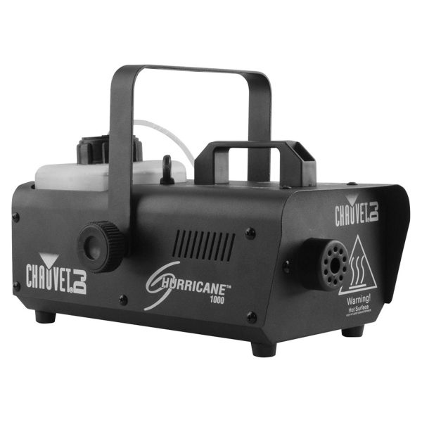 Chauvet DJ H1000 Hurricane 1000 Fog Machine+Remote+Waterproof Carry Bag Case on Sale