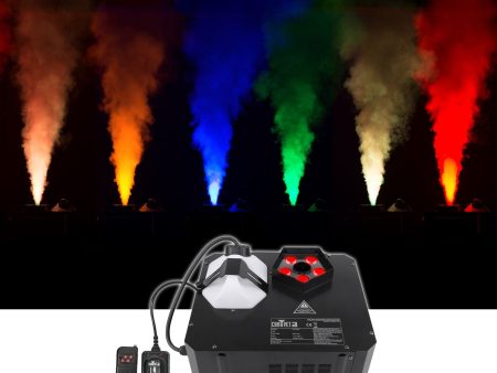 Chauvet DJ GEYSER P5 DMX Fog Machine Fogger, RGBA+UV LED Effects+Wireless Remote Online now