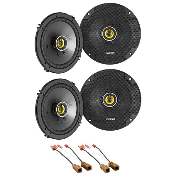 Kicker CSC Front+Rear 6.5  Speaker Replacement For 2013-2015 Nissan Altima Sedan Online Sale