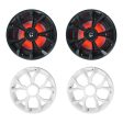 (2) Rockville RKL65MBW Dual 6.5  Marine Wakeboard LED Speakers+Amplifier+Wires Online