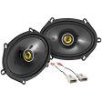 Rear Kicker 6x8  Factory Speaker Replacement Kit For 1995-2003 Ford Windstar Supply