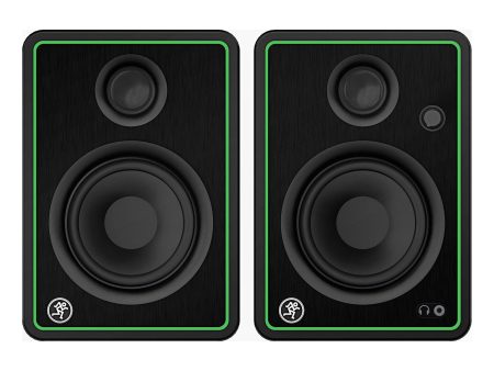 Pair Mackie CR4-X 4  50w Creative Reference Multimedia Studio Monitors Speakers Cheap