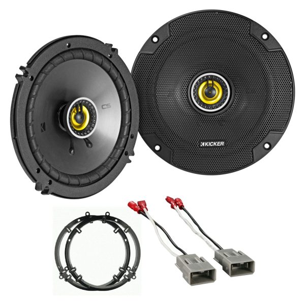 Kicker CSC 6.5  Door Speaker Replacement Kit For 2002-2005 Honda Civic Si 3-door Supply