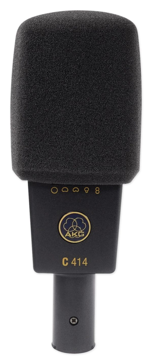 AKG C414 XLII Multi-Pattern Studio Reference Condenser Microphone Recording Mic Fashion