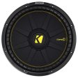 Kicker 44CWCD154 CompC 15  1200w Car Audio Subwoofer + Sealed Sub Box Enclosure Cheap