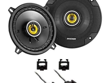 Kicker CSC Rear Speaker Replacement Kit For 2003-2005 Dodge Ram 2500 3500 Online Sale