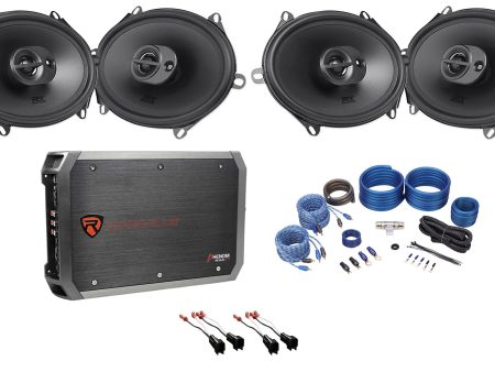 MTX Factory Speaker Replacement Kit+4-Ch Amp For 2004-2006 Ford F-150 on Sale