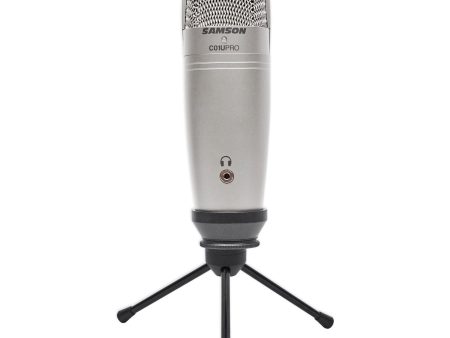 Samson C01U Pro USB Large Diaphragm Studio Condenser Microphone Mic+Tripod Stand For Sale